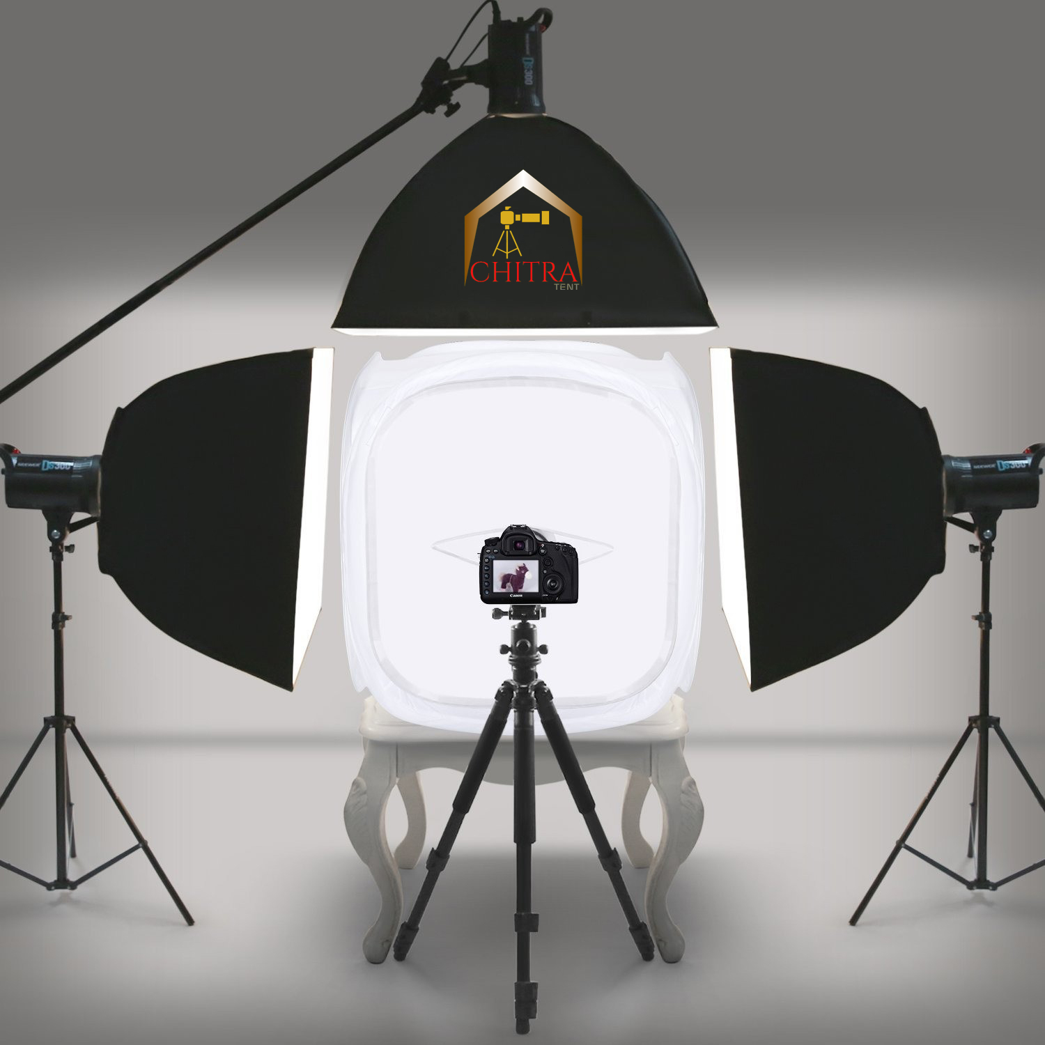 چادر عکاسی چیترا مدل H80 ابعاد 80×80 سانتی متر