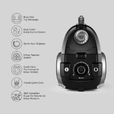 جاروبرقی کاراجا مدل 153.03.06.8344