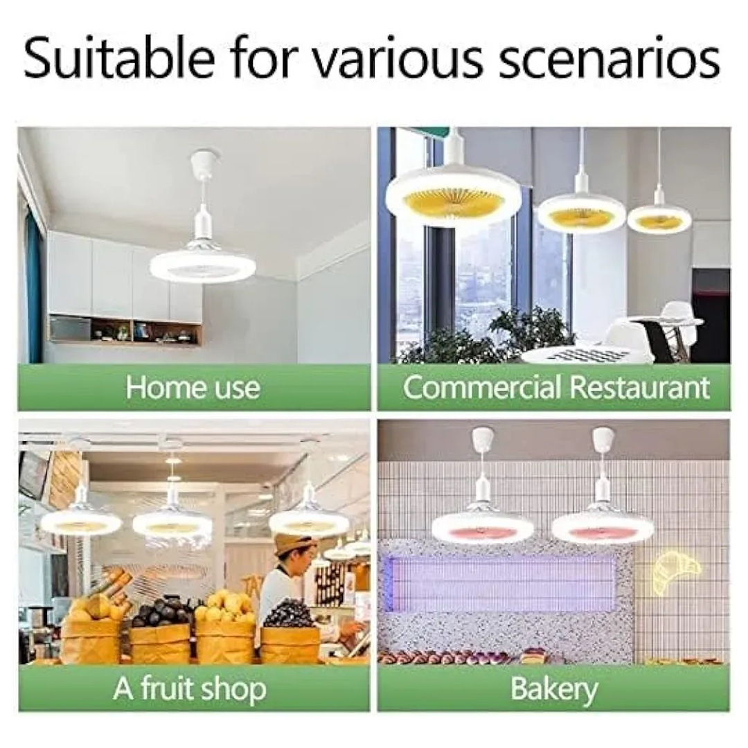 پنکه سقفی ۴ وات مدل چراغدار