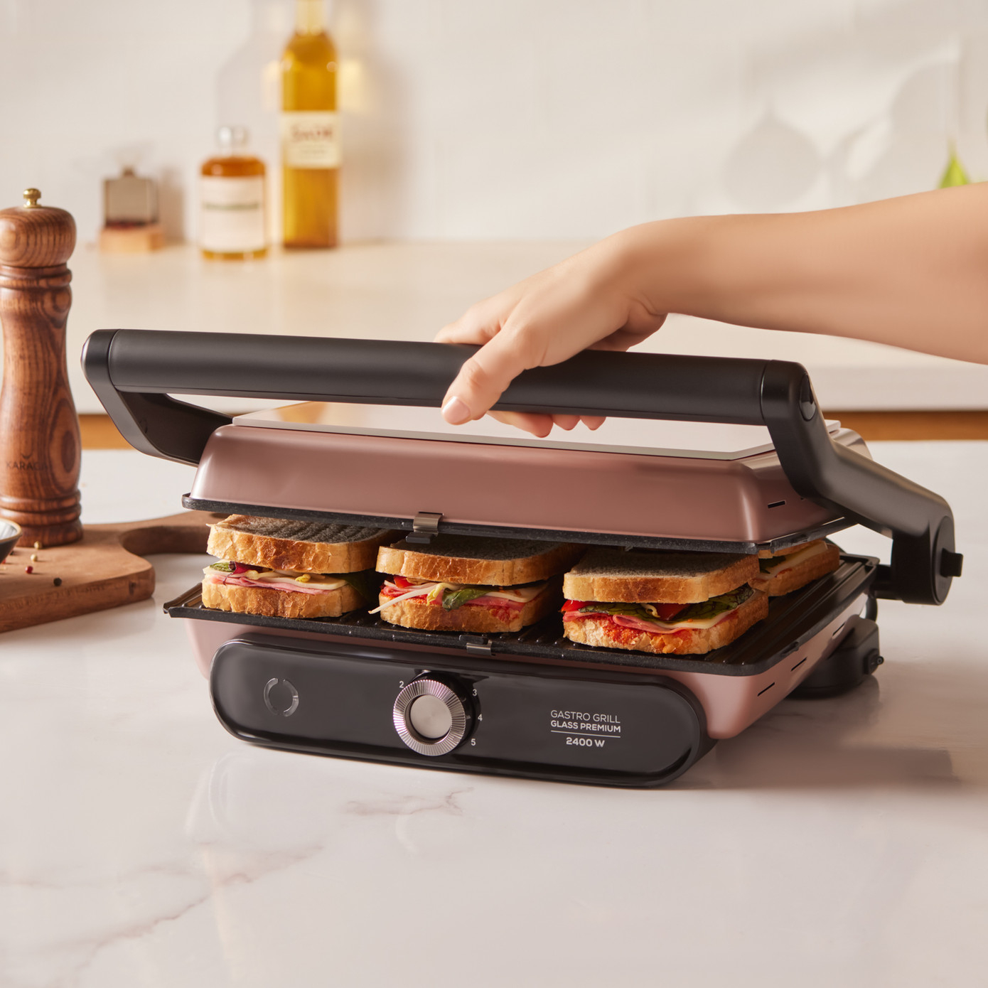 ساندویچ ساز کاراجا مدل 153.03.06.8833