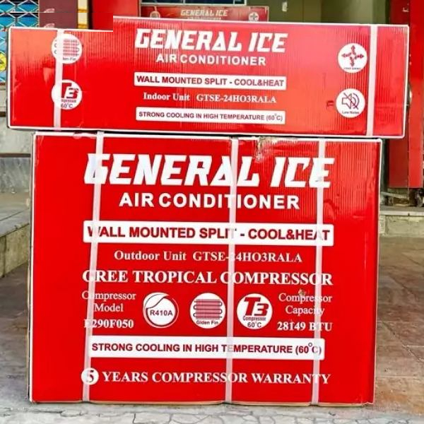 کولر گازی اسپلیت 30000 جنرال آیس مدل تروپیکال GTSE-30Ho3RALA