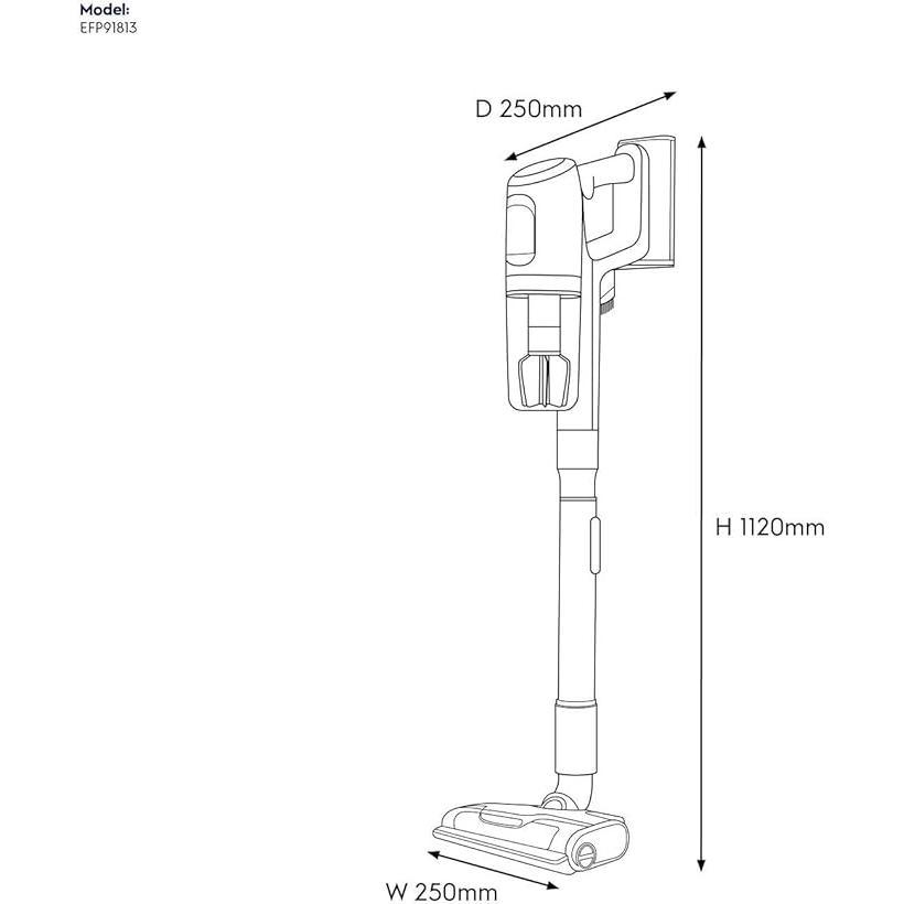 جارو شارژی الکترولوکس مدل EFP 91813