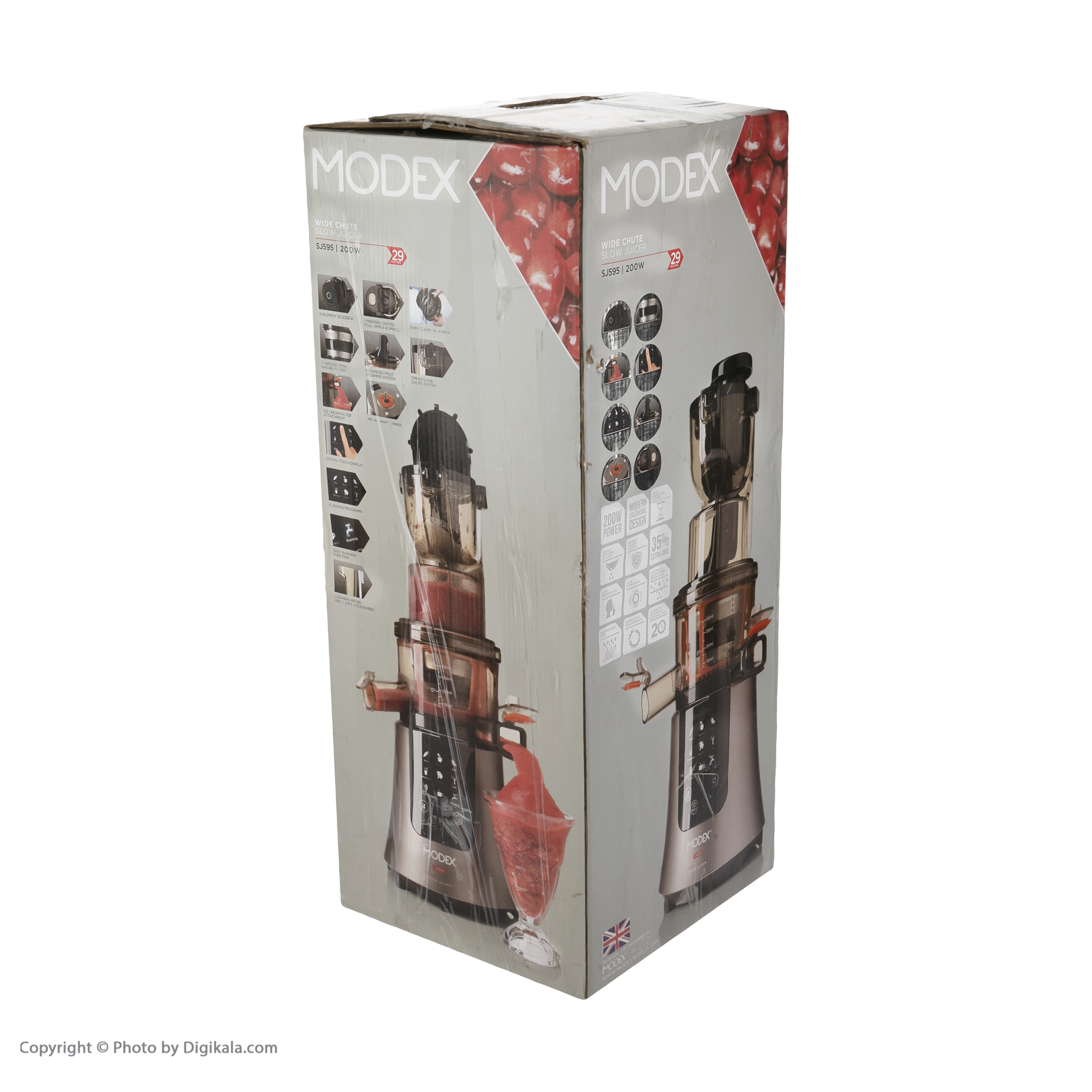 آبمیوه گیری مودکس مدل SJ595