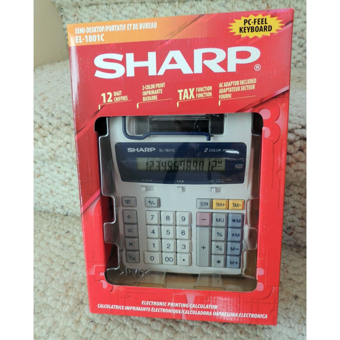 ماشین حساب شارپ مدل el-1801c