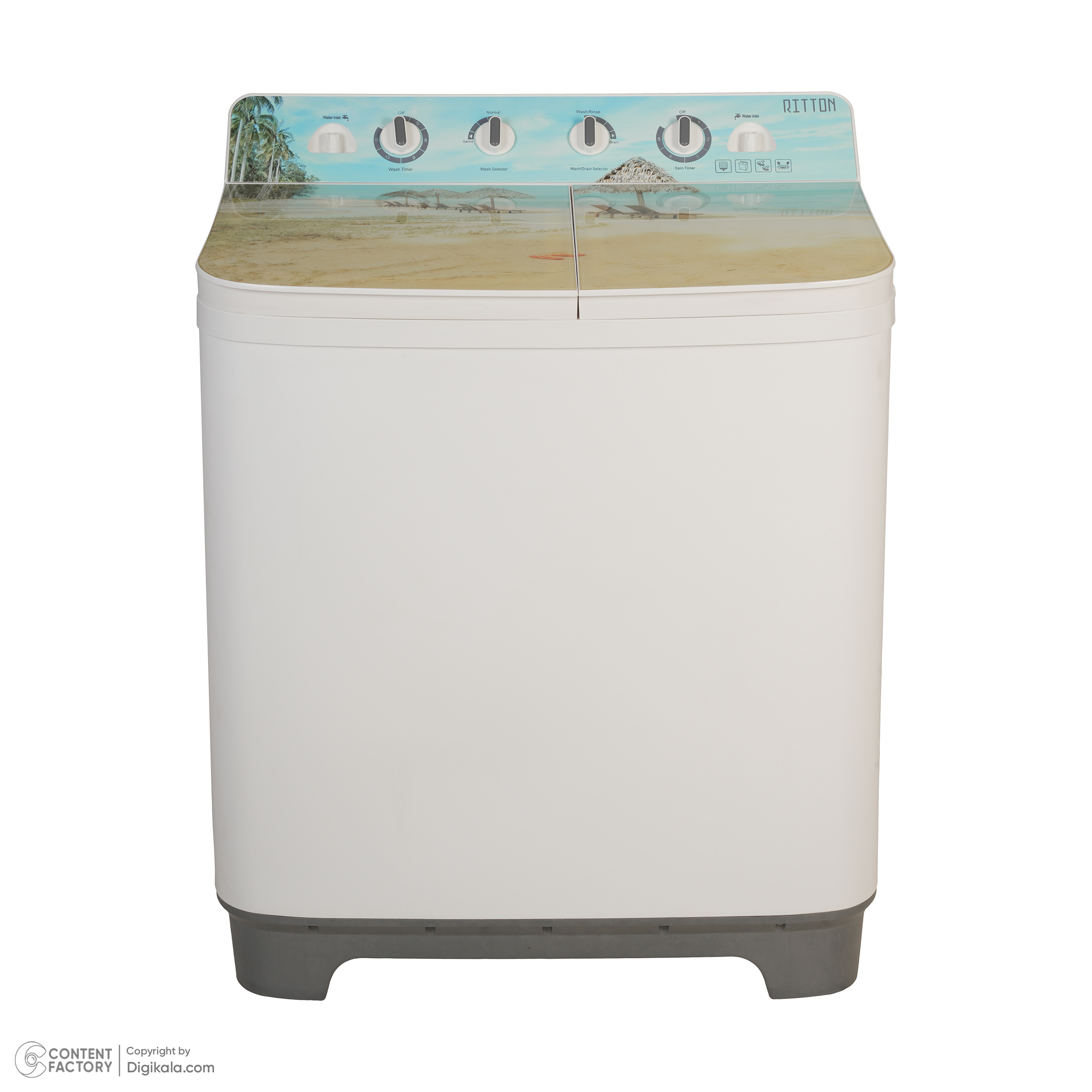 ماشین لباسشویی ریتون مدل RWM-1202T ظرفیت 12 کیلوگرم