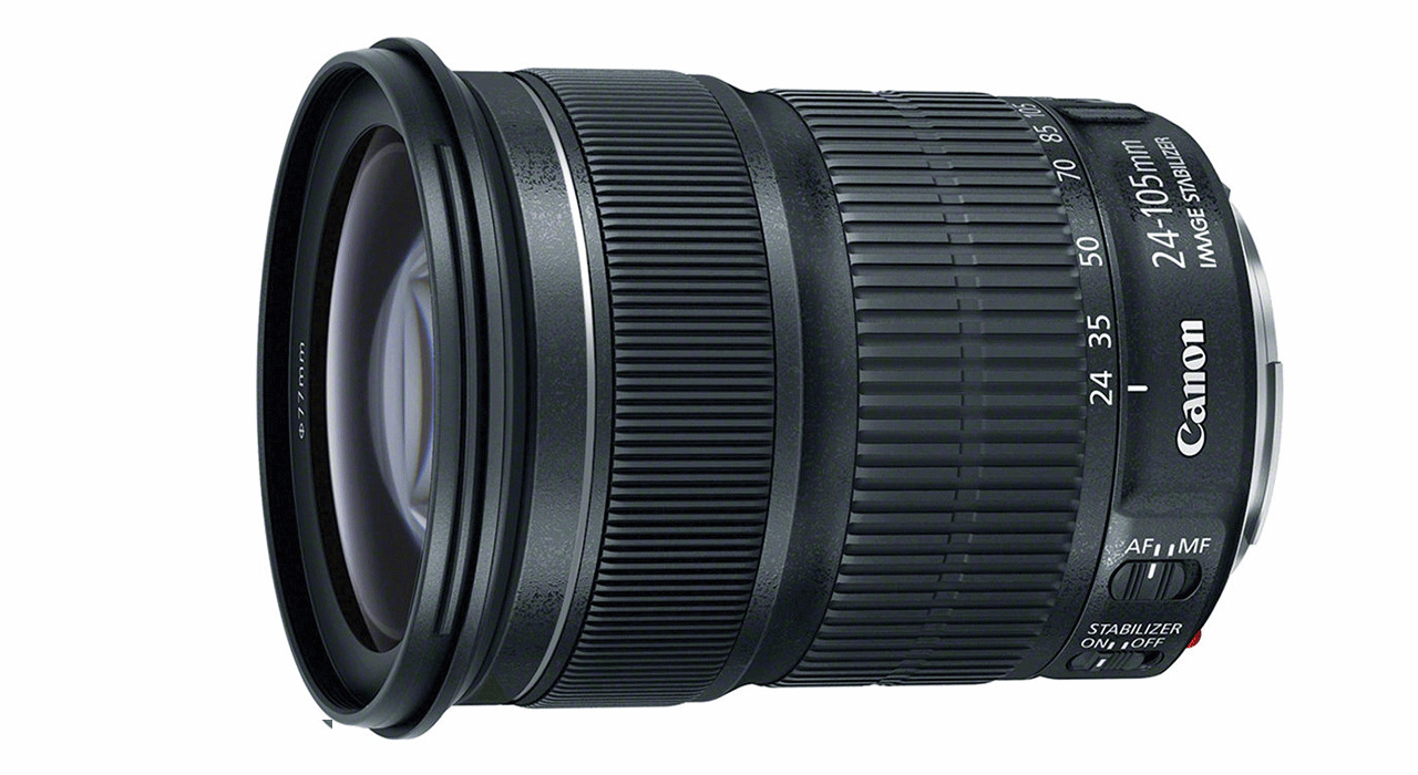 لنز دوربین کانن مدل 24-105 میلی متر IS STM