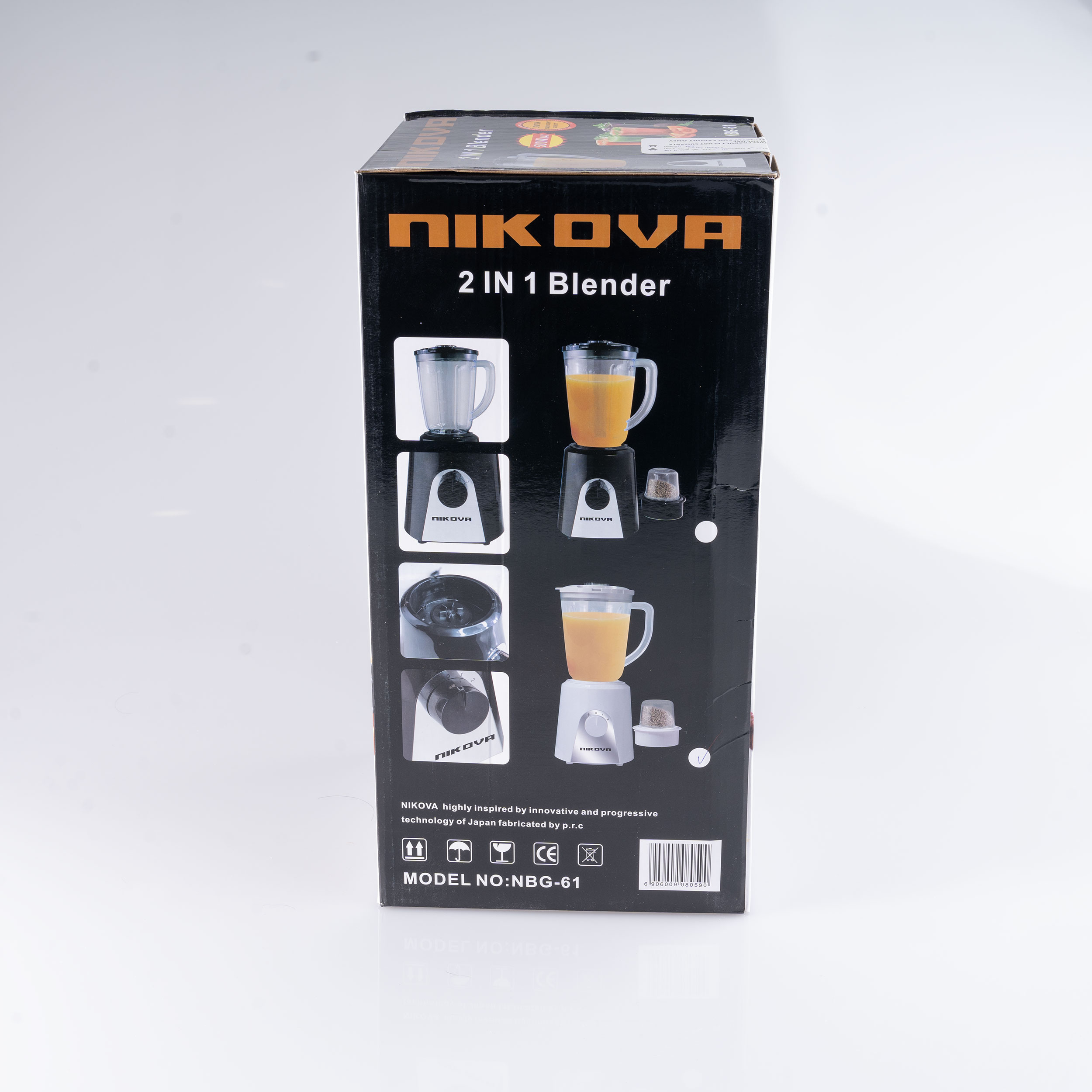 مخلوط کن و آسیاب کن نیکووا مدل NBG-61