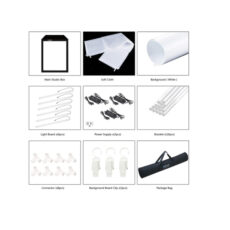 اتاقک عکاسی پلوز مدل 80120200 ابعاد 80×120×200 سانتی متر