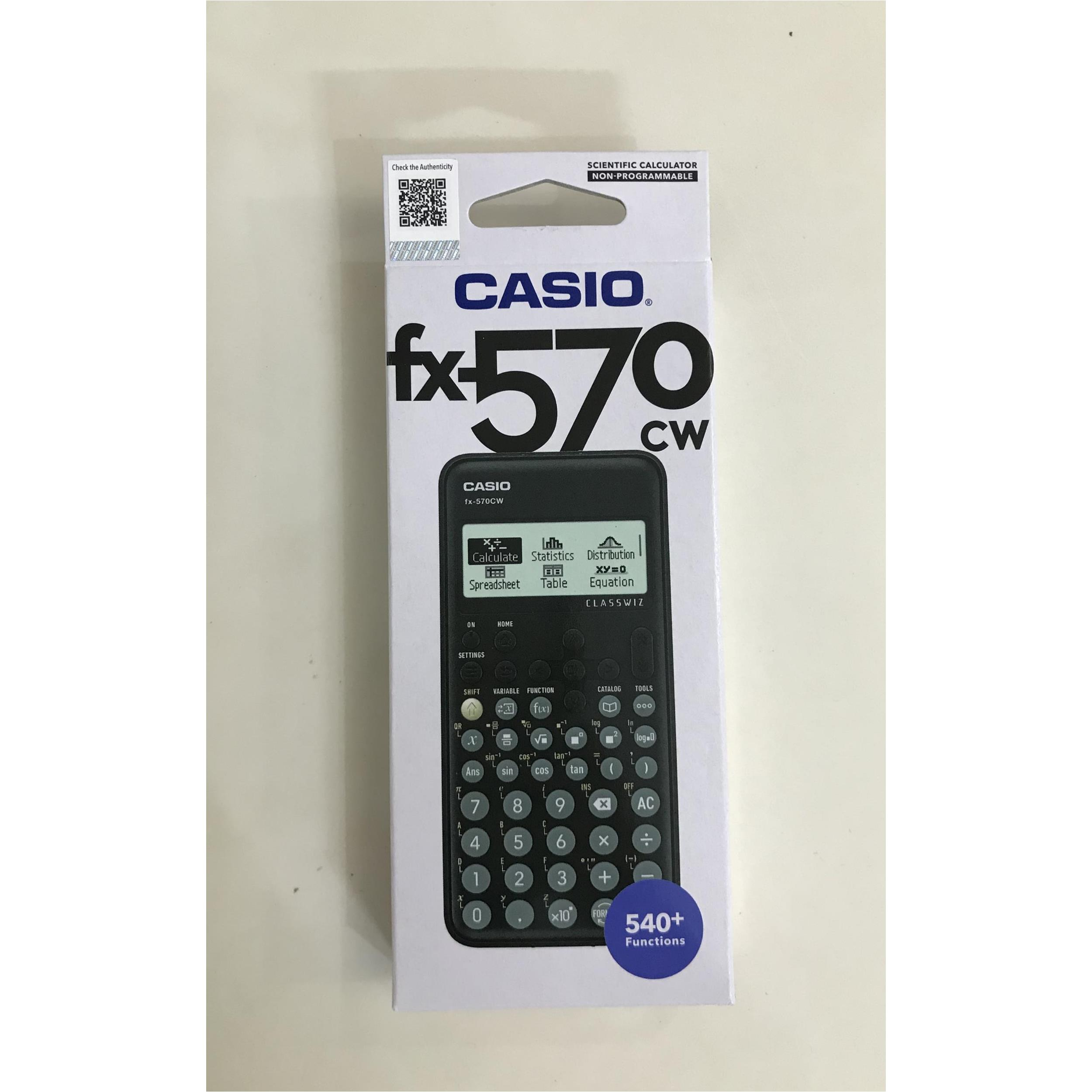 ماشین حساب مهندسی کاسیو مدل fx-570CW