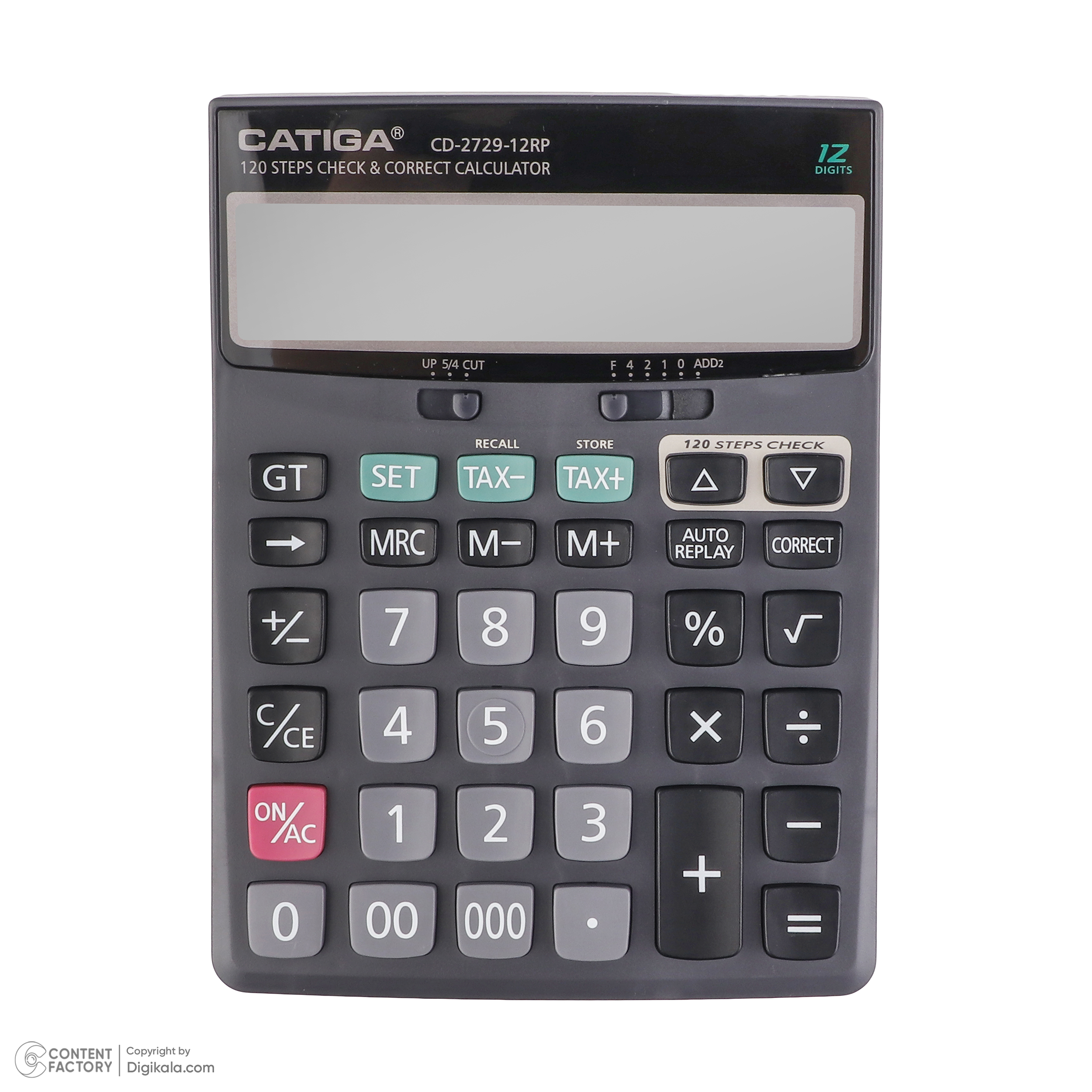 ماشین حساب کاتیگا مدل CD-2729-12RP
