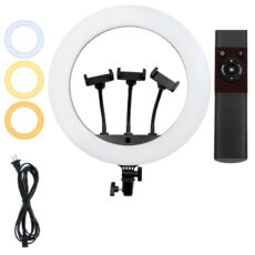 رینگ لایت جی ماری مدل FM18-B به همراه سه پایه