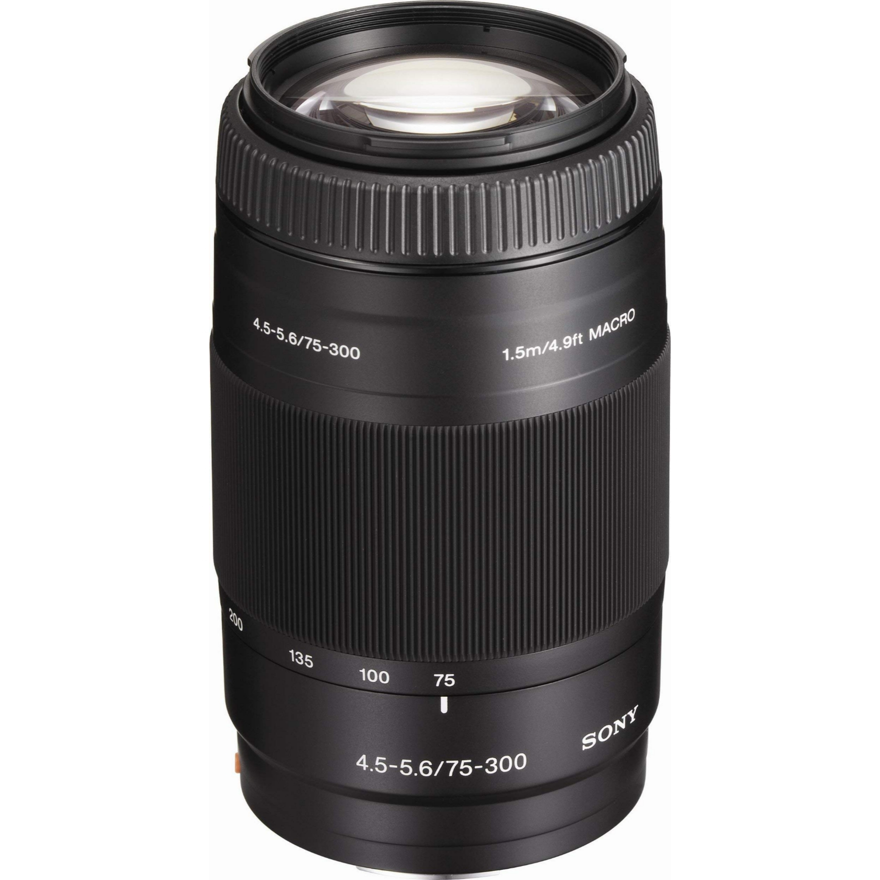 لنز دوربین سونی مدل  sony 75_300mm f4.5-5.6 a mount