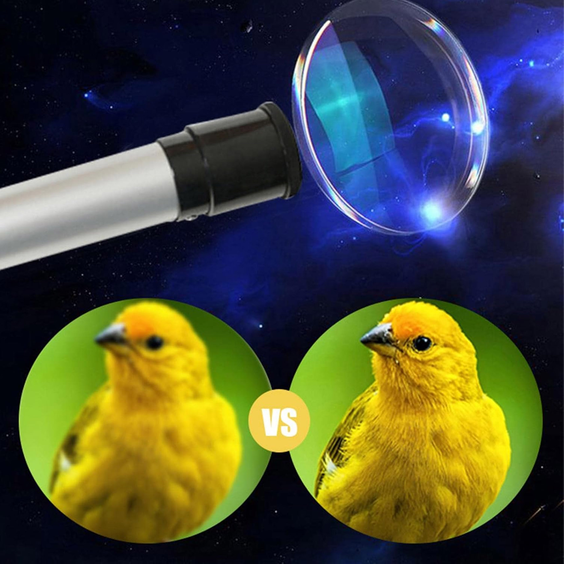 تلسکوپ کامار مدل گالیله ای TWB 450x New به همراه سه پایه