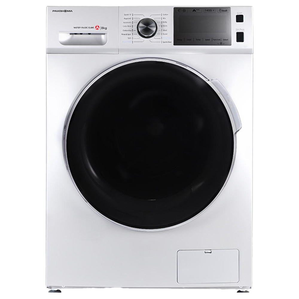 ماشین لباسشویی 8 کیلوگرم اتوماتیک پاکشوما مدل BWF 40803 IWT