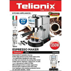 اسپرسو ساز 1 لیتر تلیونیکس مدل TEM 5161