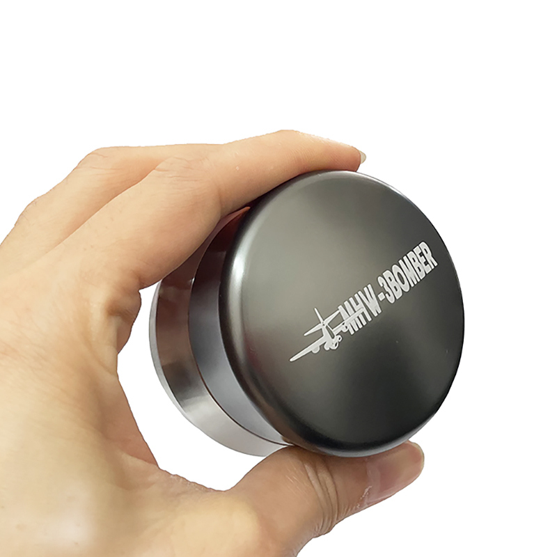 تمپر شیاردار قهوه ام اچ دبلیو تری بمبر مدل Aluminum Alloy sokudo-Threaded