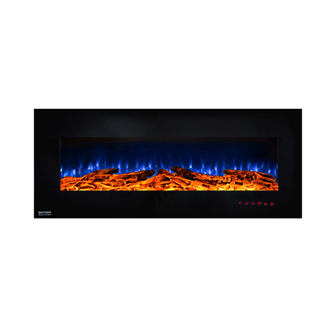 شومینه دیواری برقی شومینه بیستون مدل H.C_120_T_W16_L4.bs