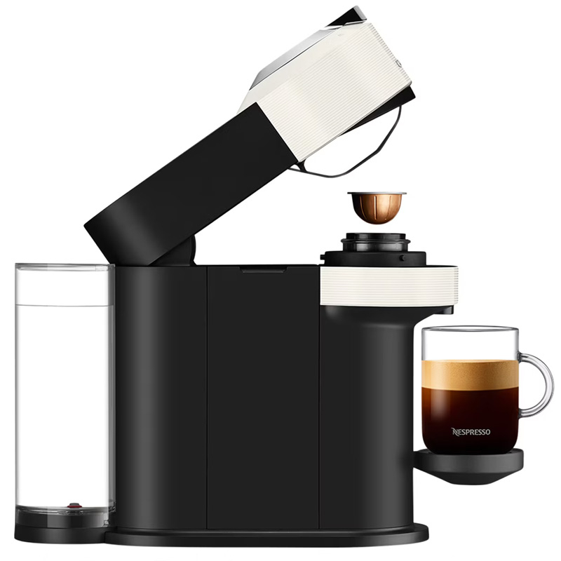 اسپرسو ساز ۱۱۰۰ میلی‌لیتر نسپرسو مدل Vertuo Next به همراه کف شیرساز نسپرسو