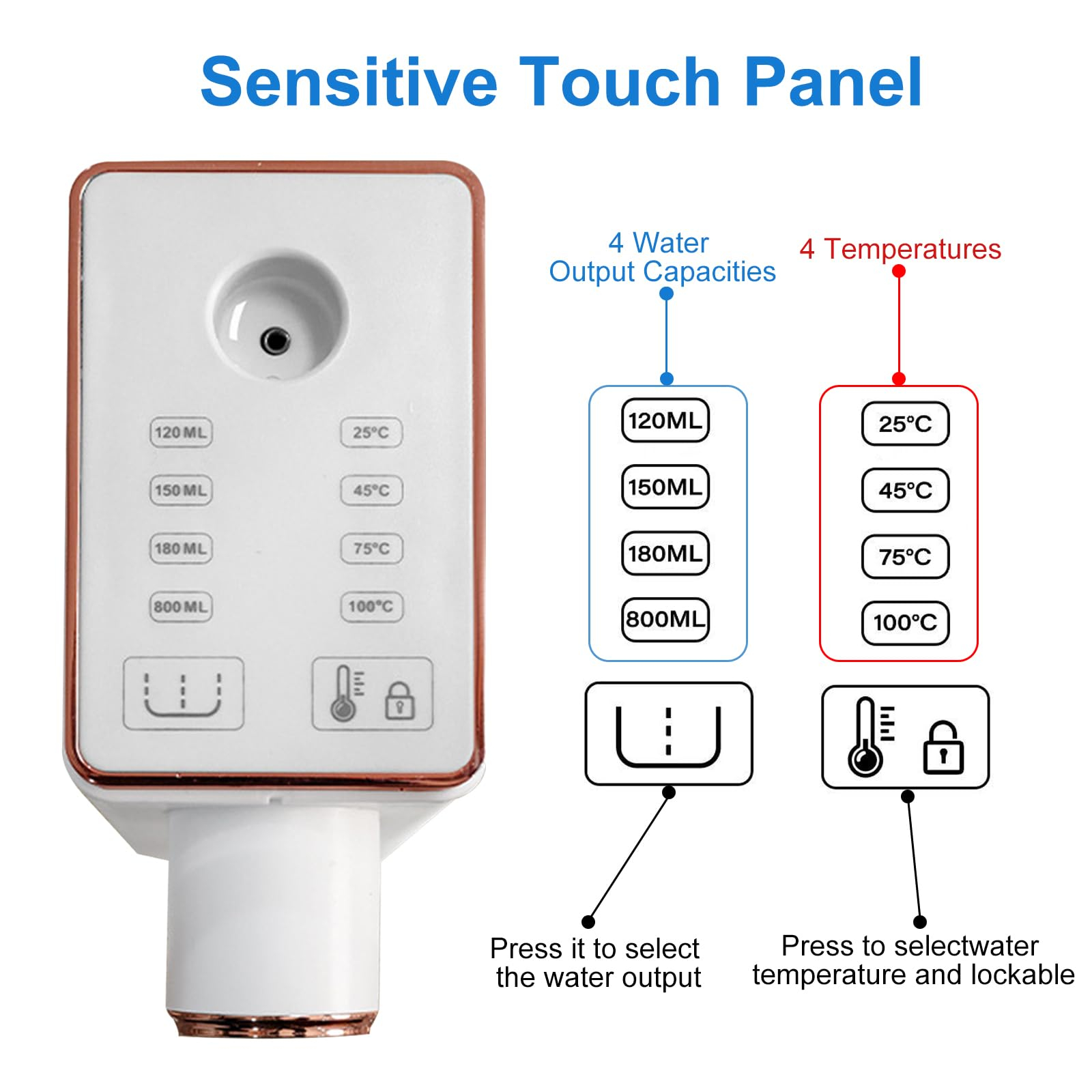 دستگاه آب گرم ساز مدل RY-118