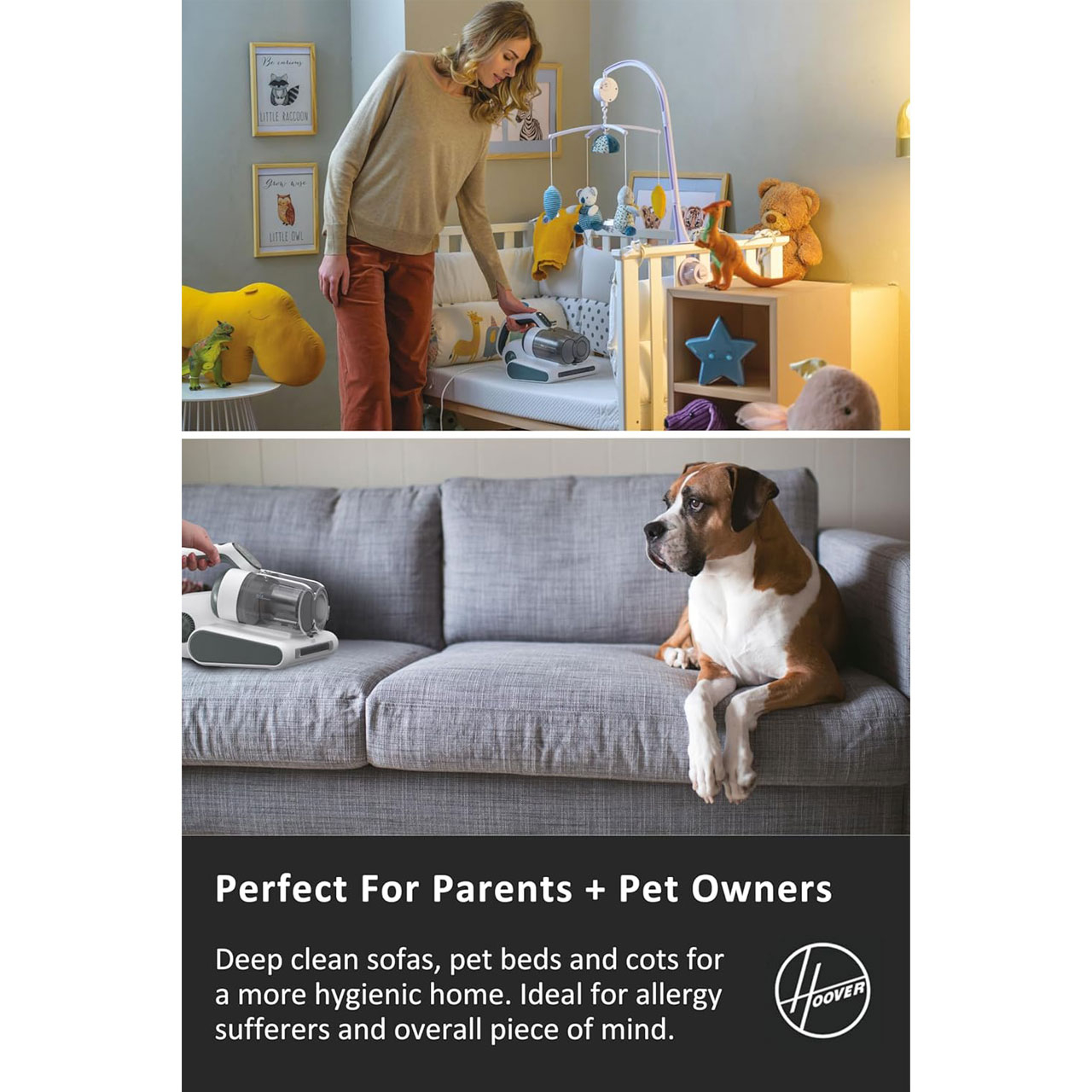 جاروبرقی بدون کیسه 400 وات هوور مدل HMC510UV