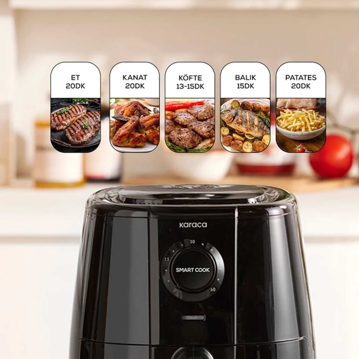 سرخ کن بدون روغن کاراجا مدل smart