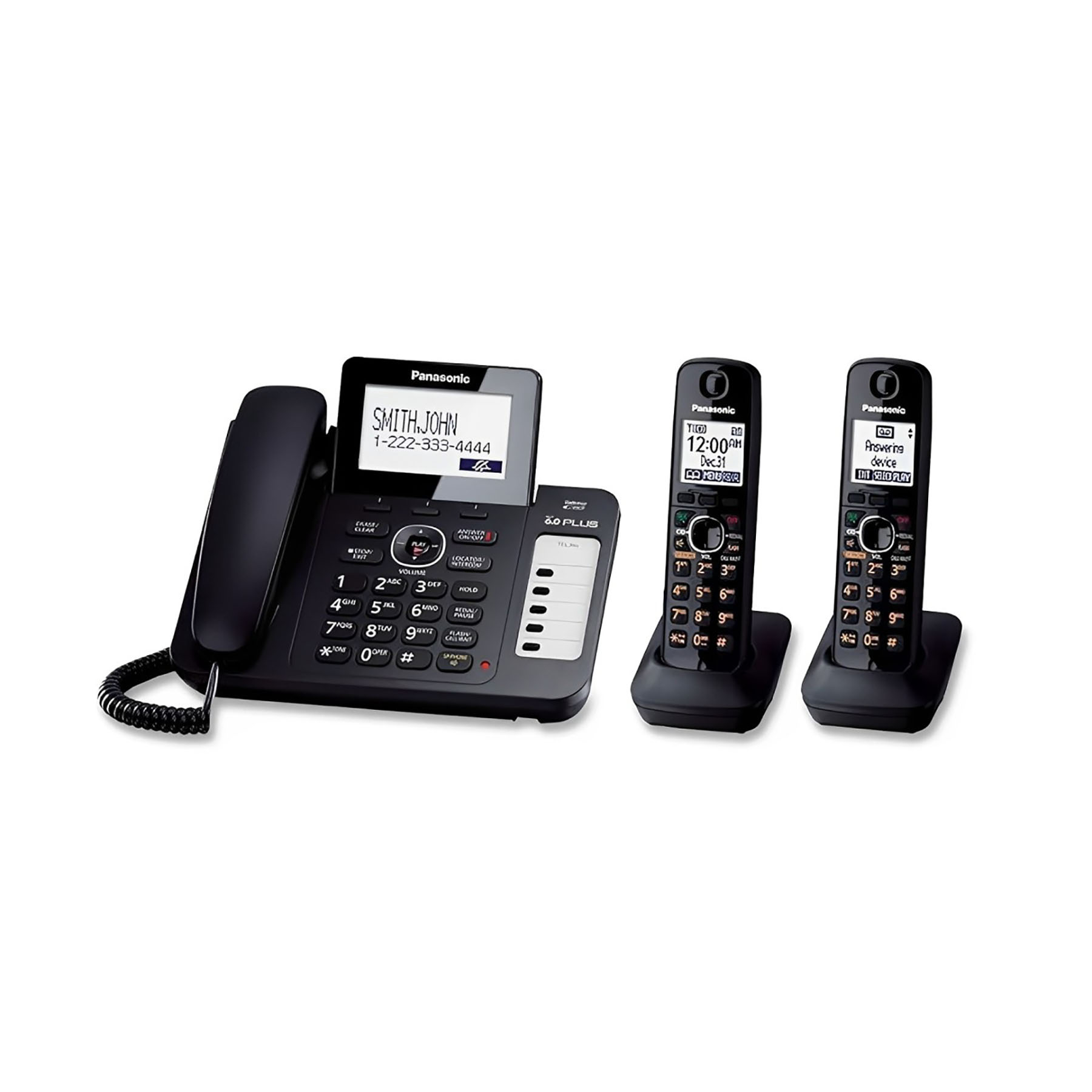 تلفن پاناسونیک مدل KX-TG9582B-BLACK