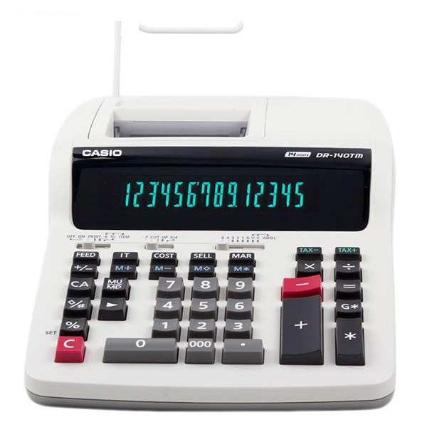ماشین حساب کاسیو مدل DR-140TM