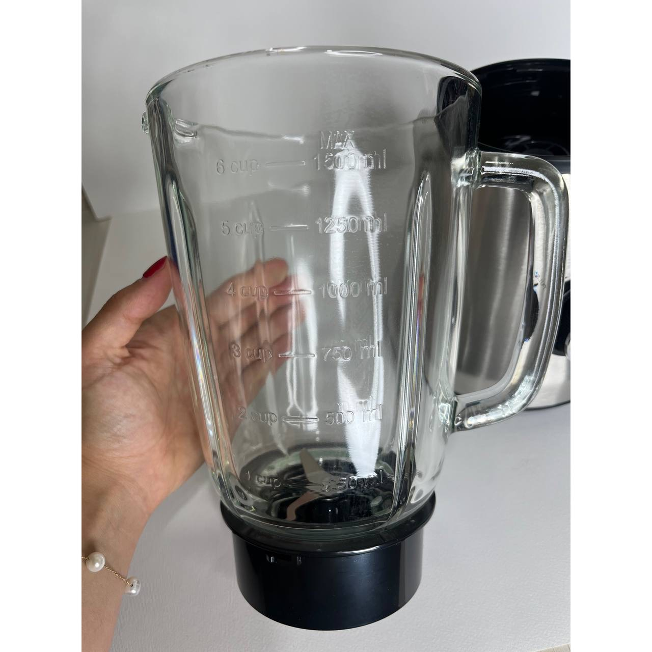 مخلوط کن 1,5 لیتری مدل Stainless steel