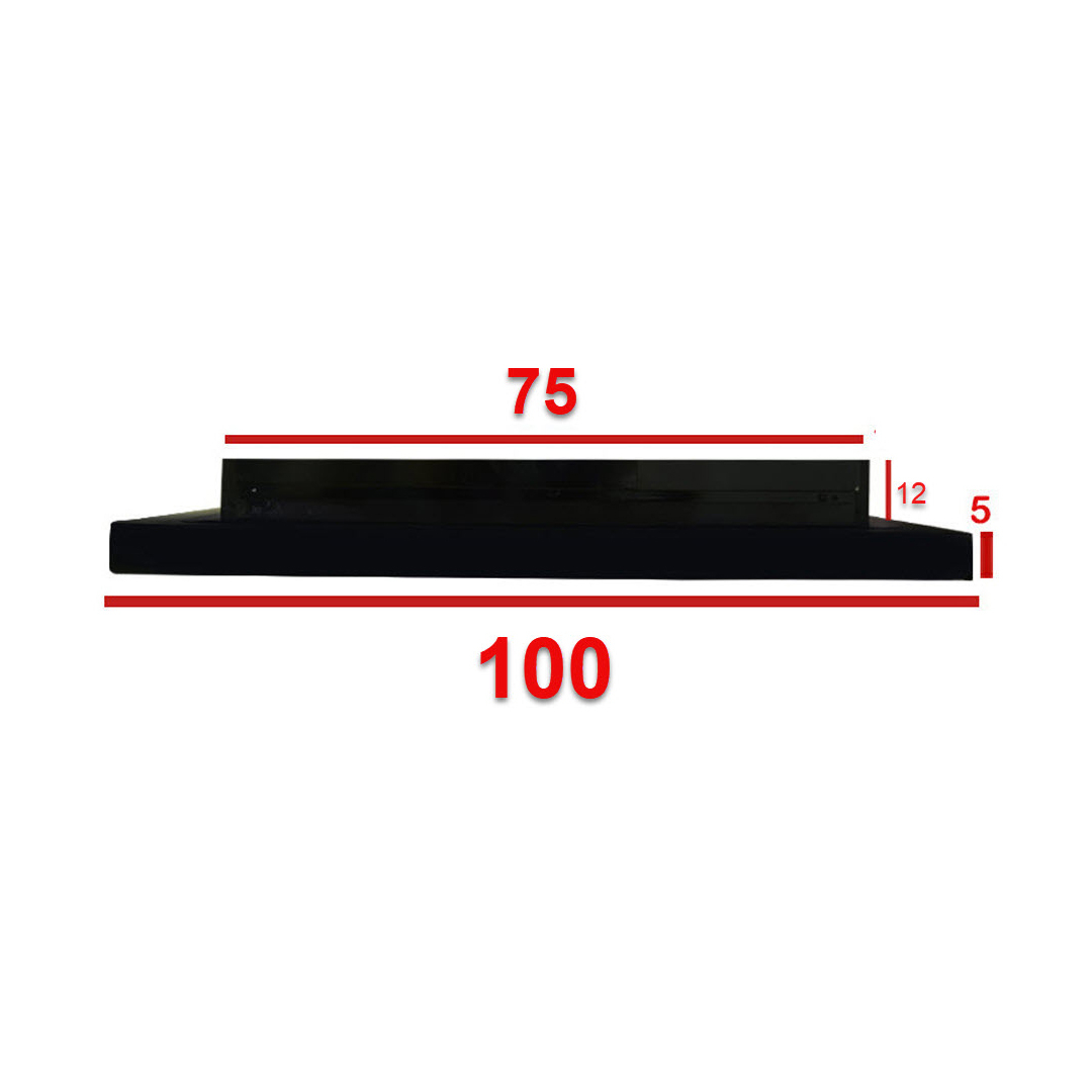 شومینه دیواری برقی شومینه بیستون مدل H.D_100_T_L4.bs