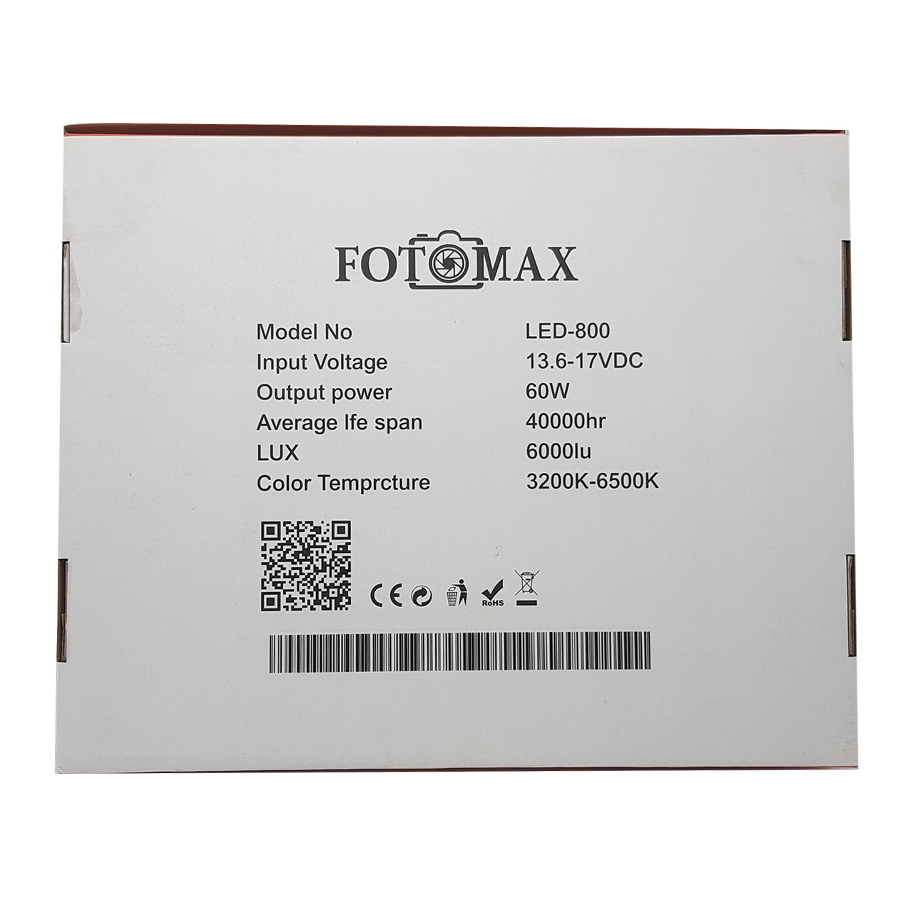 نور ثابت ال ای دی فوتومکس مدل +U800