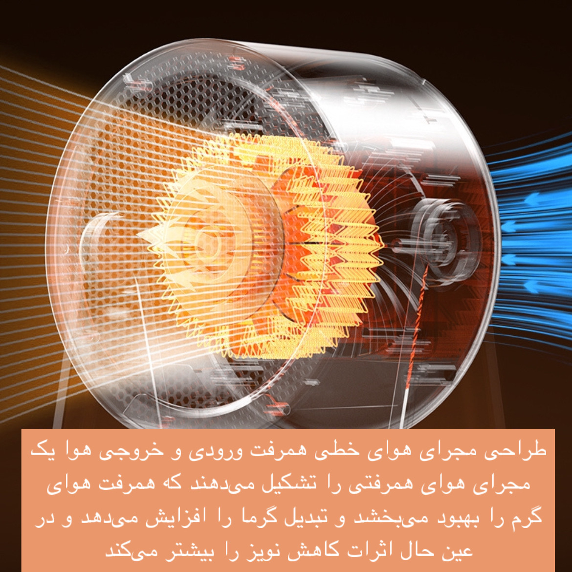 هیتر برقی رومیزی مدل LKS-500