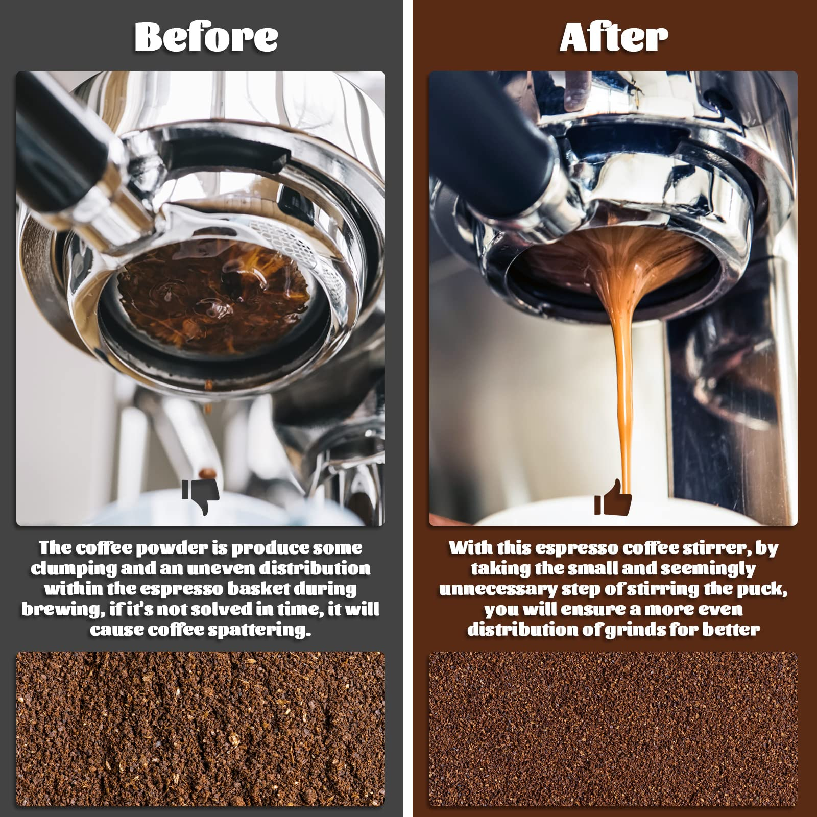 تمپر قهوه مدل 51 N