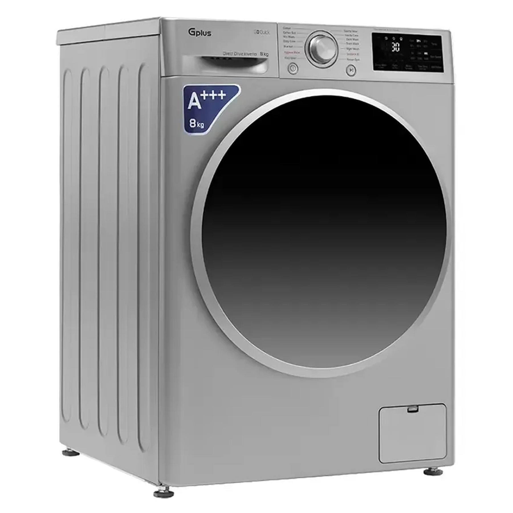 ماشین لباسشویی 8 کیلوگرم اتوماتیک جی پلاس مدل GWM-R87S