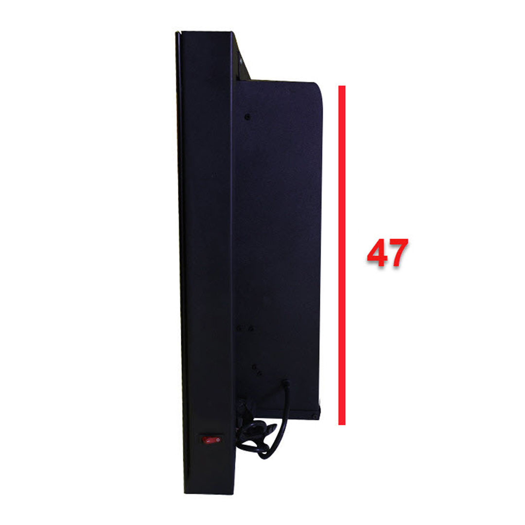 شومینه دیواری برقی شومینه بیستون مدل H.B_120_W16_L2.bs