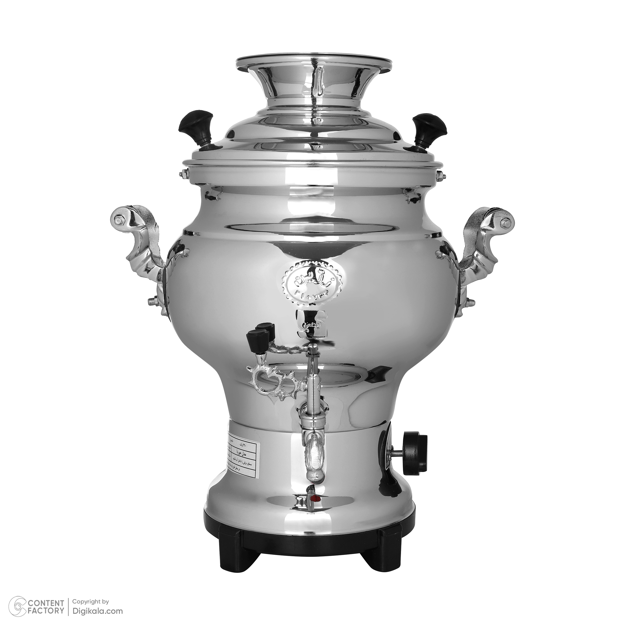 سماور برقی زرین مدل حوریا ظرفیت 4 لیتر