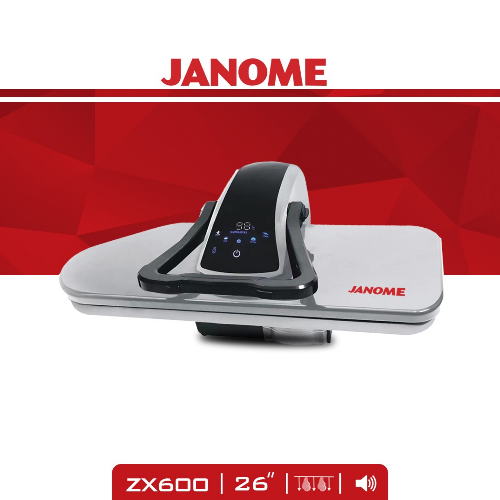 اتو پرسی ژانومه مدل ZX600