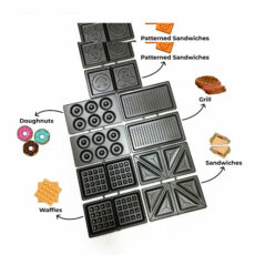 ساندویچ‌ساز دو خانه راف مدل R.555