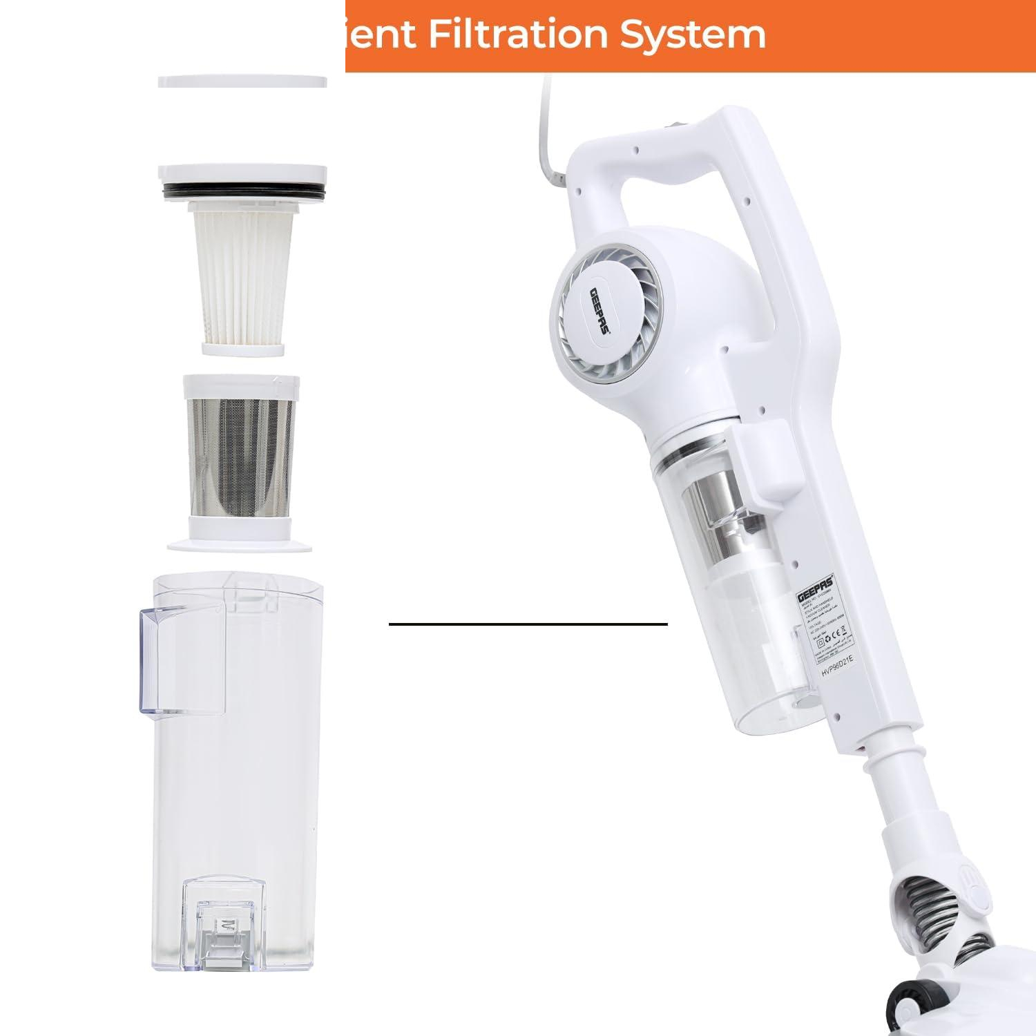 جاروبرقی 600 وات جی پاس مدل GVC2596N