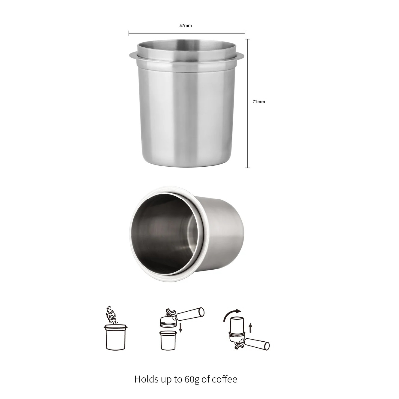 دوزینگ کاپ قهوه دابلیو پی ام مدل HG1765S