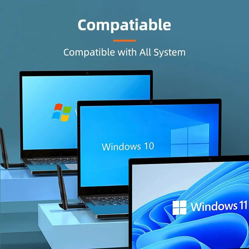 کارت شبکه وایرلس پیکس لینک مدل UAX04 وای فای 6