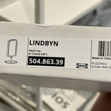 آینه آرایشی ایکیا مدل LINDBYN