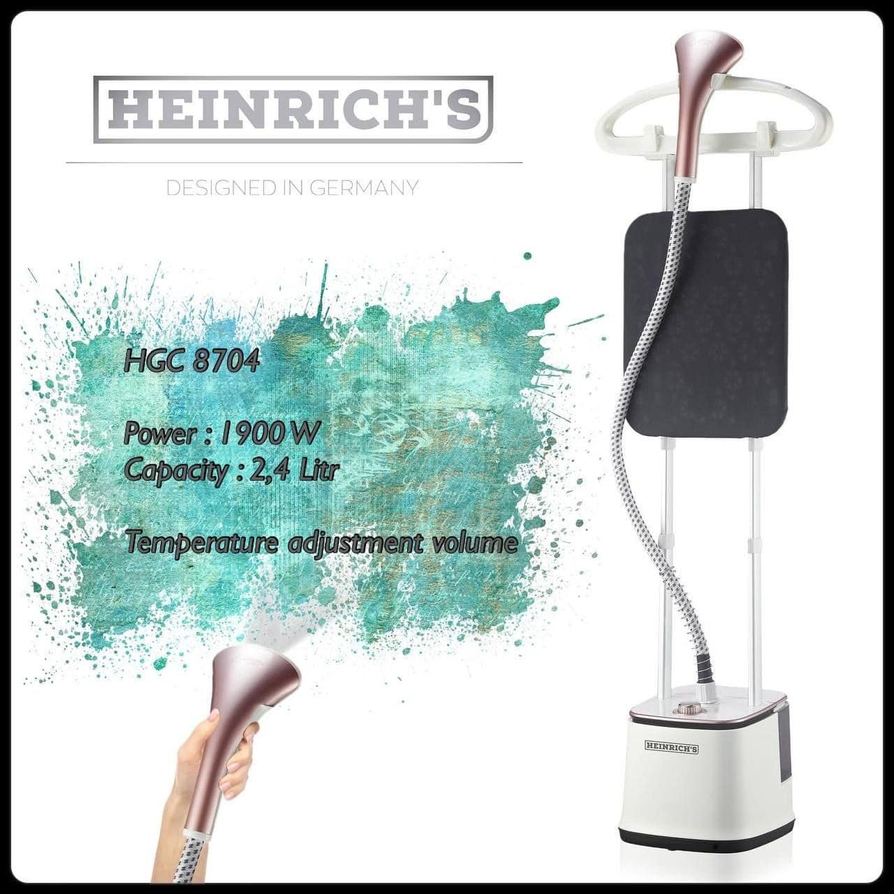 بخارگر 1900 وات هنریچ مدل HGC 8705