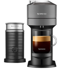 اسپرسو ساز ۱۱۰۰ میلی‌لیتر نسپرسو مدل Vertuo Next به همراه کف شیرساز نسپرسو