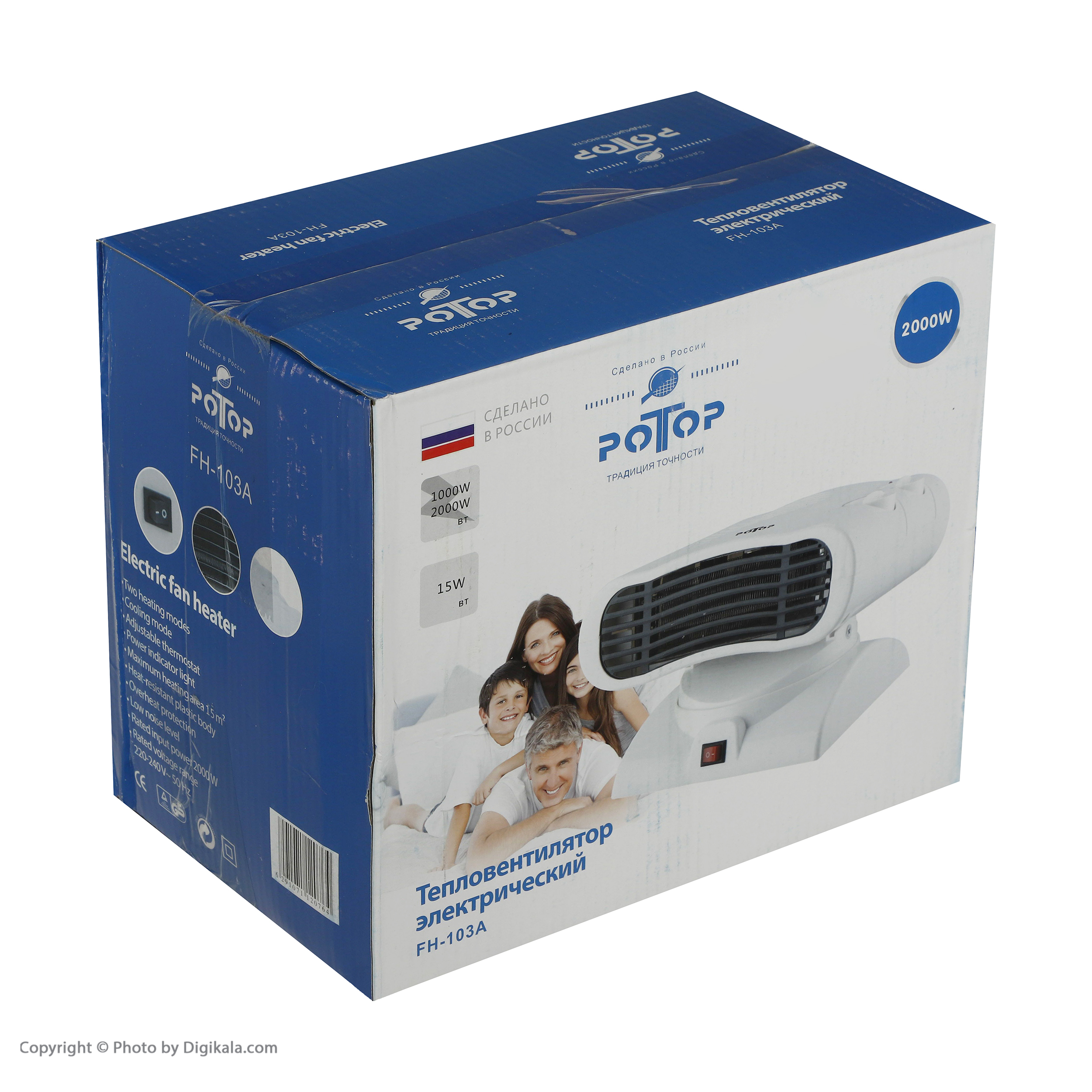 فن هیتر پوتاپ مدل FH-103A