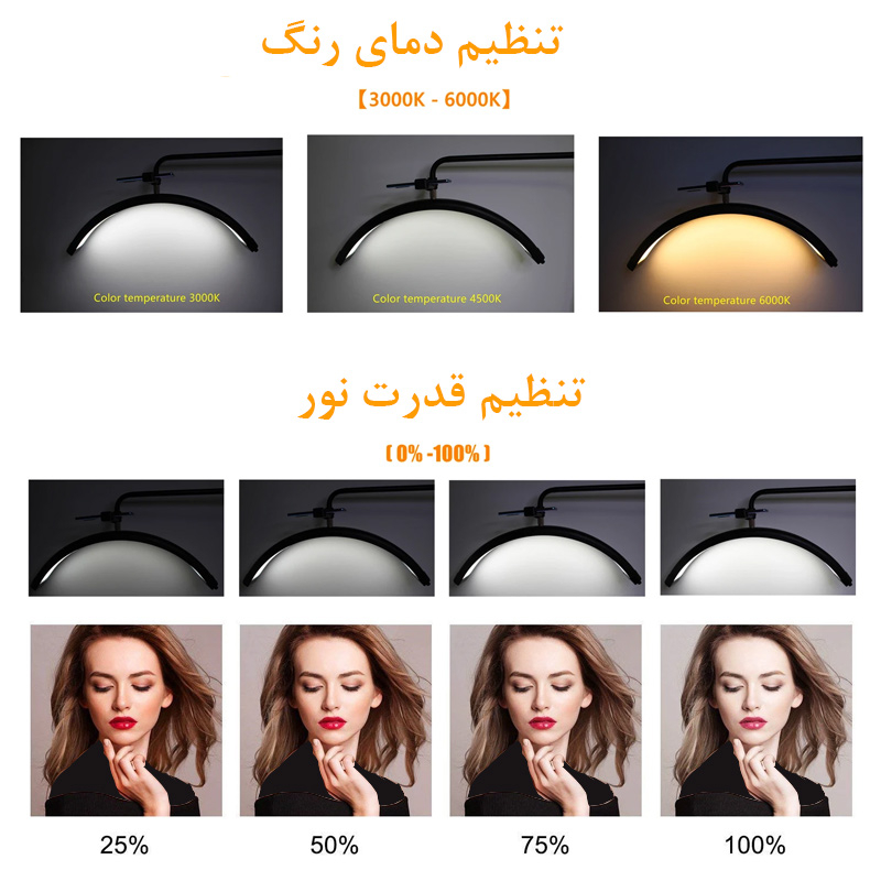 نور ثابت ال ای دی زومی مدل Superior Performance