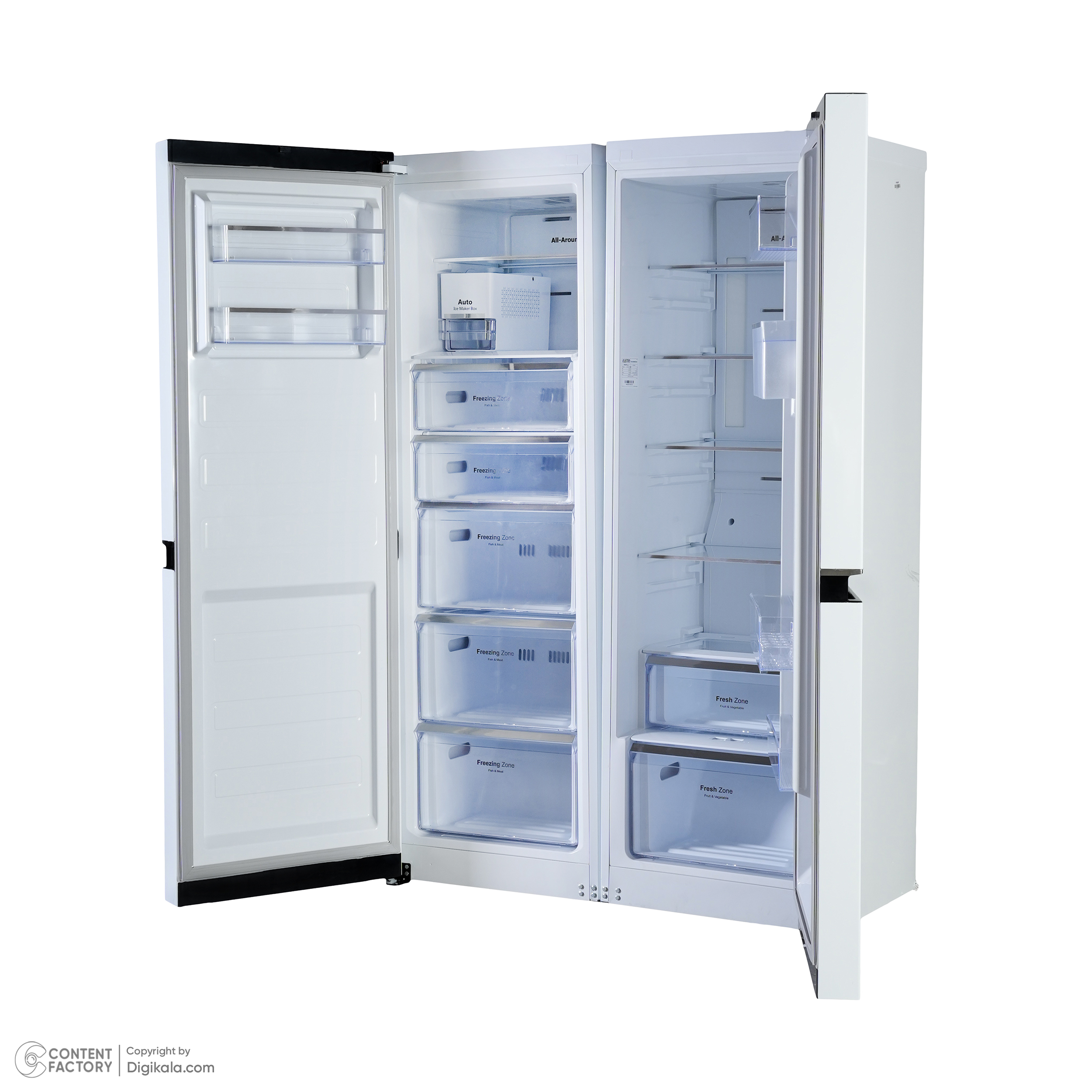 یخچال و فریزر دوقلو 25 فوت التتو مدل NR/NF6040WDN