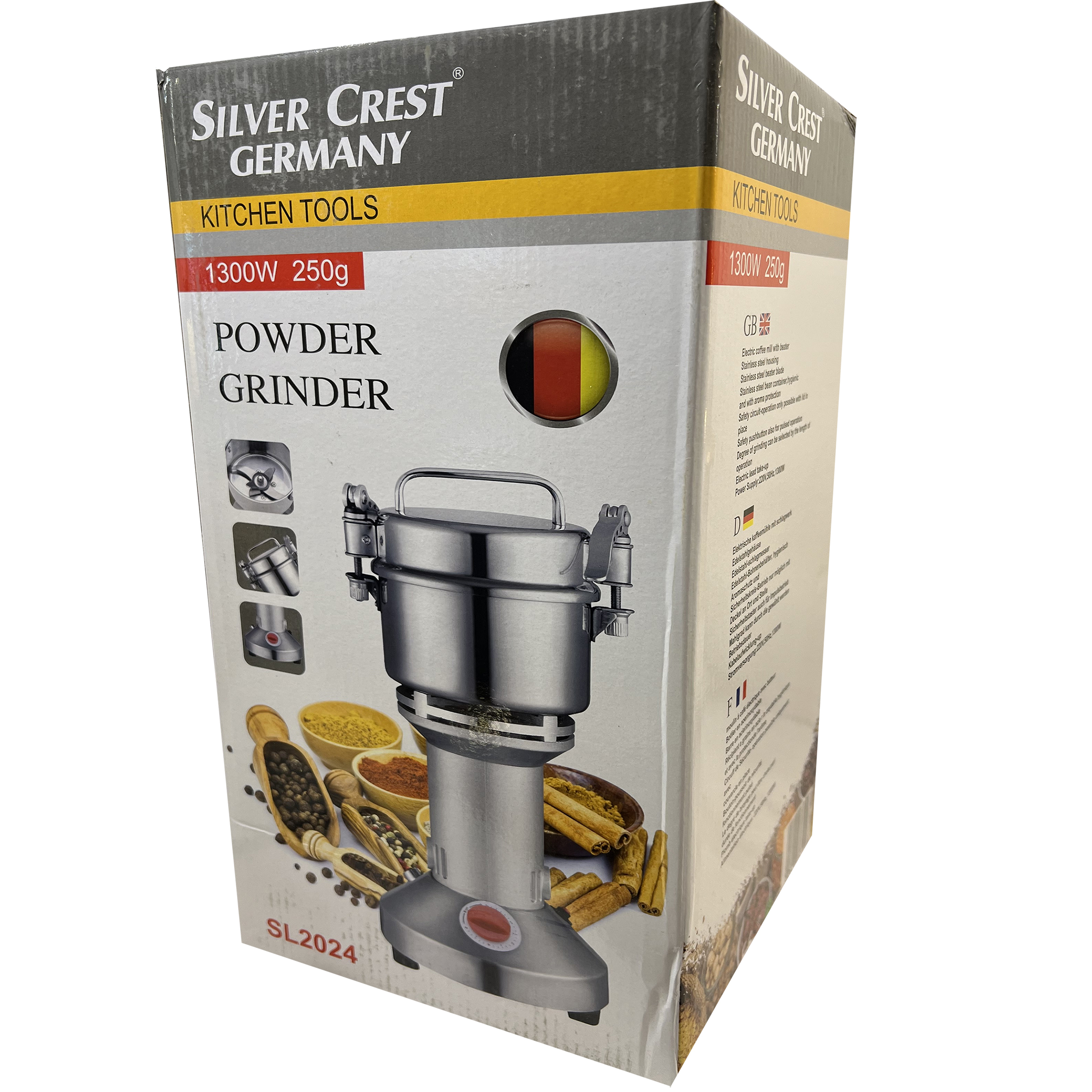 آسیاب صنعتی سیلور کرست مدل شش تیغه SL_2024