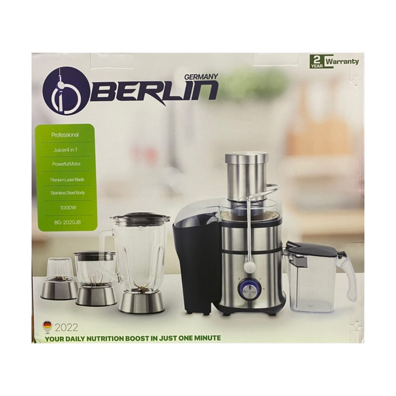 آبمیوه گیری برلین مدل BG-2020JB