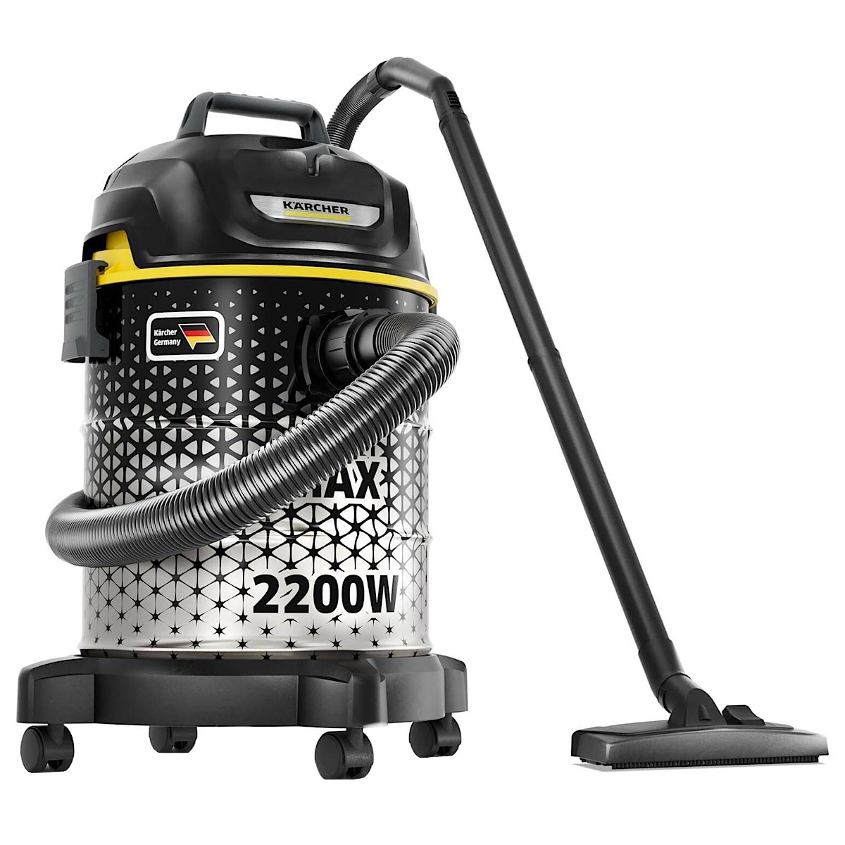 جاروبرقی سطلی 2200 وات کرشر مدل DVAC 2200