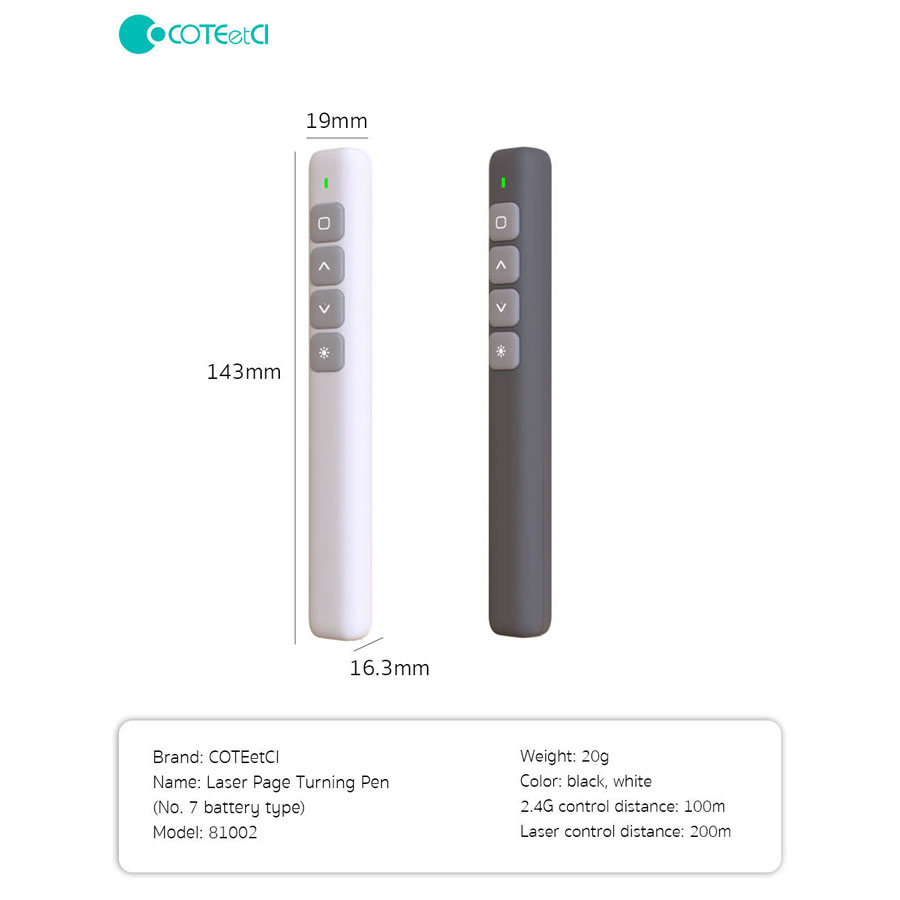 پرزنتر بی سیم کوتتسی مدل 81002